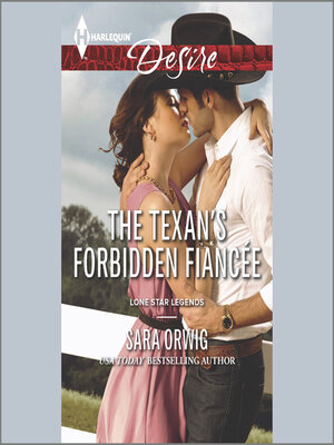 cover image of The Texan's Forbidden Fiancee